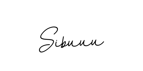 Create a beautiful signature design for name Sibuuu. With this signature (BallpointsItalic-DORy9) fonts, you can make a handwritten signature for free. Sibuuu signature style 11 images and pictures png