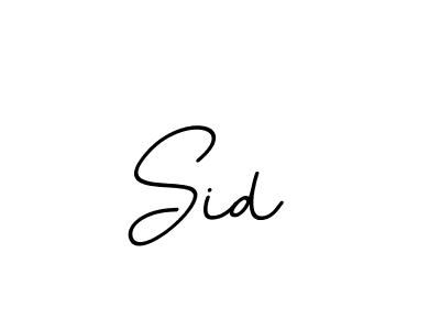 This is the best signature style for the Sid  name. Also you like these signature font (BallpointsItalic-DORy9). Mix name signature. Sid  signature style 11 images and pictures png