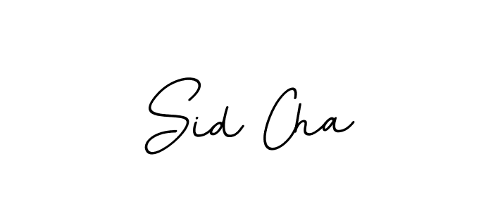 You should practise on your own different ways (BallpointsItalic-DORy9) to write your name (Sid Cha) in signature. don't let someone else do it for you. Sid Cha signature style 11 images and pictures png