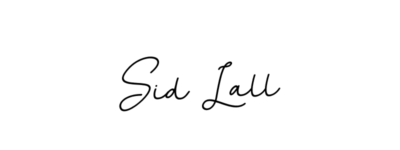 if you are searching for the best signature style for your name Sid Lall. so please give up your signature search. here we have designed multiple signature styles  using BallpointsItalic-DORy9. Sid Lall signature style 11 images and pictures png