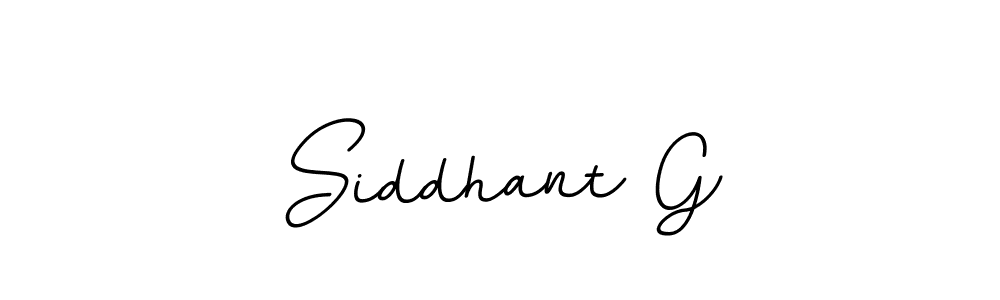 Also we have Siddhant G name is the best signature style. Create professional handwritten signature collection using BallpointsItalic-DORy9 autograph style. Siddhant G signature style 11 images and pictures png