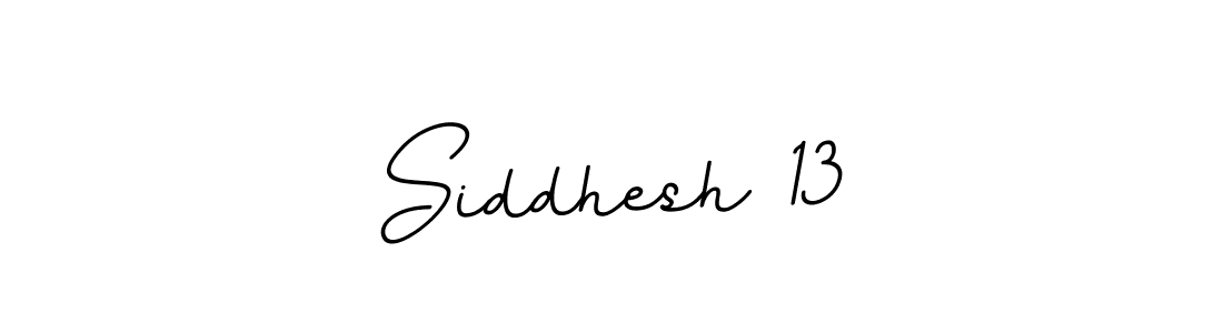 Create a beautiful signature design for name Siddhesh 13. With this signature (BallpointsItalic-DORy9) fonts, you can make a handwritten signature for free. Siddhesh 13 signature style 11 images and pictures png