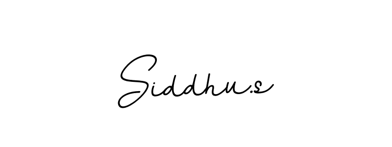 Siddhu.s stylish signature style. Best Handwritten Sign (BallpointsItalic-DORy9) for my name. Handwritten Signature Collection Ideas for my name Siddhu.s. Siddhu.s signature style 11 images and pictures png