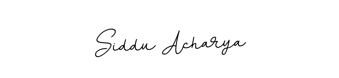 It looks lik you need a new signature style for name Siddu Acharya. Design unique handwritten (BallpointsItalic-DORy9) signature with our free signature maker in just a few clicks. Siddu Acharya signature style 11 images and pictures png