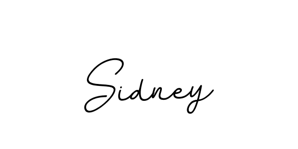 You should practise on your own different ways (BallpointsItalic-DORy9) to write your name (Sidney) in signature. don't let someone else do it for you. Sidney signature style 11 images and pictures png