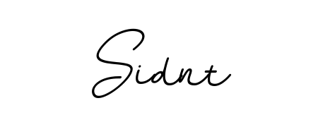 A classic penmanship look for Sidnt. The BallpointsItalic-DORy9 font brings timeless elegance and confidence to every signed document. Sidnt signature style 11 images and pictures png