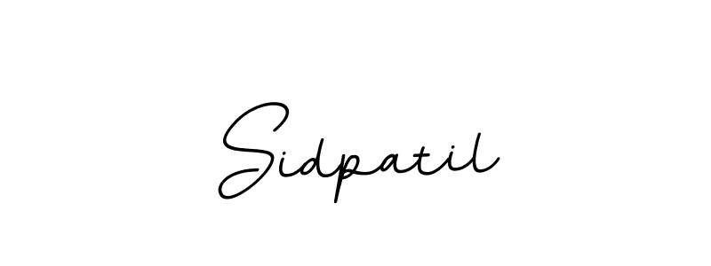 Sidpatil stylish signature style. Best Handwritten Sign (BallpointsItalic-DORy9) for my name. Handwritten Signature Collection Ideas for my name Sidpatil. Sidpatil signature style 11 images and pictures png