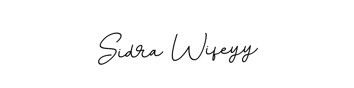Use a signature maker to create a handwritten signature online. With this signature software, you can design (BallpointsItalic-DORy9) your own signature for name Sidra Wifeyy. Sidra Wifeyy signature style 11 images and pictures png