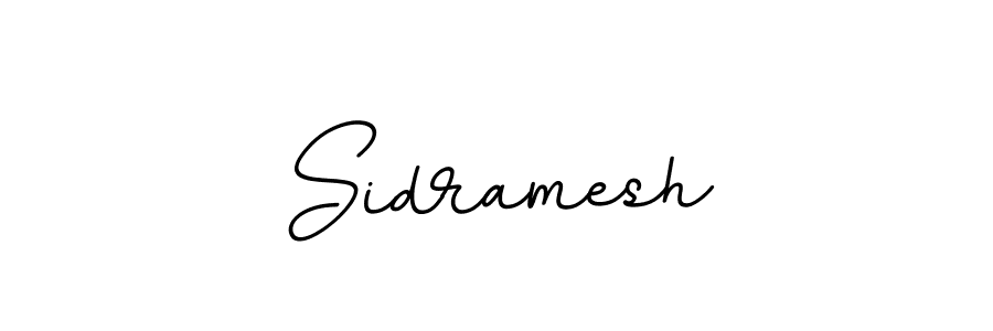 Design your own signature with our free online signature maker. With this signature software, you can create a handwritten (BallpointsItalic-DORy9) signature for name Sidramesh. Sidramesh signature style 11 images and pictures png