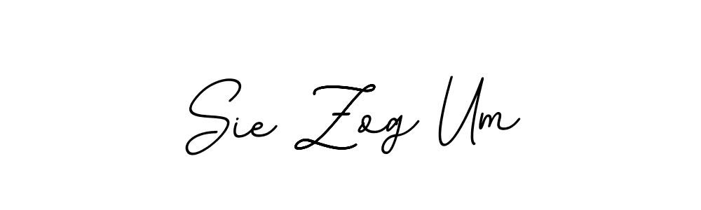 Use a signature maker to create a handwritten signature online. With this signature software, you can design (BallpointsItalic-DORy9) your own signature for name Sie Zog Um. Sie Zog Um signature style 11 images and pictures png