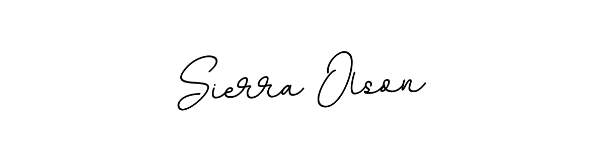 You should practise on your own different ways (BallpointsItalic-DORy9) to write your name (Sierra Olson) in signature. don't let someone else do it for you. Sierra Olson signature style 11 images and pictures png
