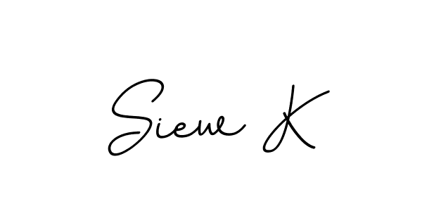 Also You can easily find your signature by using the search form. We will create Siew K name handwritten signature images for you free of cost using BallpointsItalic-DORy9 sign style. Siew K signature style 11 images and pictures png