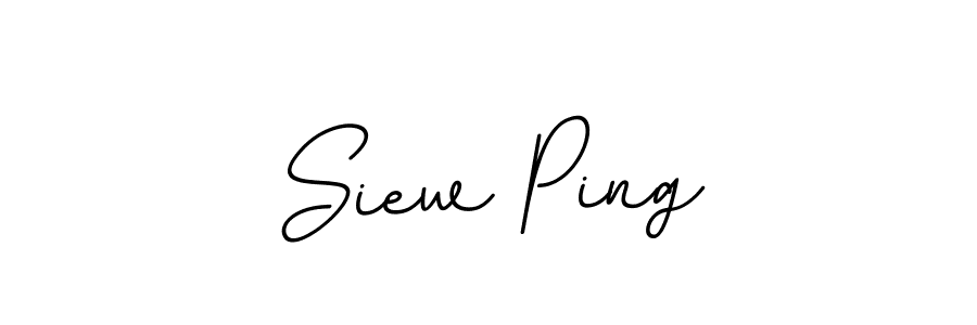 Also You can easily find your signature by using the search form. We will create Siew Ping name handwritten signature images for you free of cost using BallpointsItalic-DORy9 sign style. Siew Ping signature style 11 images and pictures png
