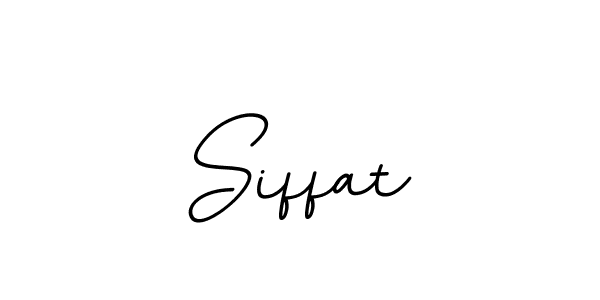 You should practise on your own different ways (BallpointsItalic-DORy9) to write your name (Siffat) in signature. don't let someone else do it for you. Siffat signature style 11 images and pictures png