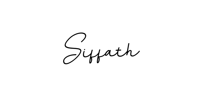 How to make Siffath name signature. Use BallpointsItalic-DORy9 style for creating short signs online. This is the latest handwritten sign. Siffath signature style 11 images and pictures png