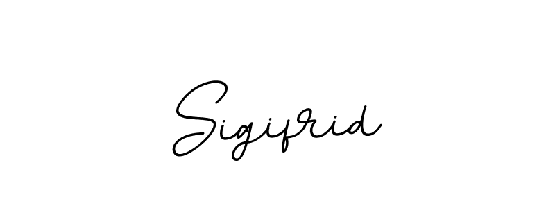 Make a beautiful signature design for name Sigifrid. With this signature (BallpointsItalic-DORy9) style, you can create a handwritten signature for free. Sigifrid signature style 11 images and pictures png