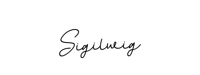Sigilwig stylish signature style. Best Handwritten Sign (BallpointsItalic-DORy9) for my name. Handwritten Signature Collection Ideas for my name Sigilwig. Sigilwig signature style 11 images and pictures png
