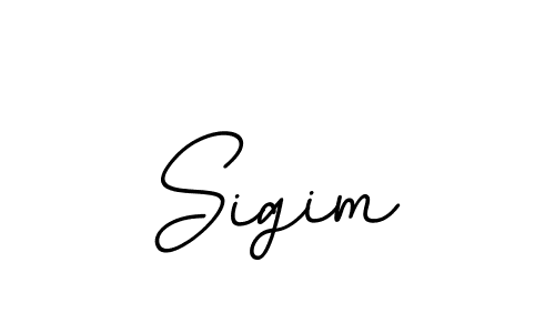 How to make Sigim signature? BallpointsItalic-DORy9 is a professional autograph style. Create handwritten signature for Sigim name. Sigim signature style 11 images and pictures png