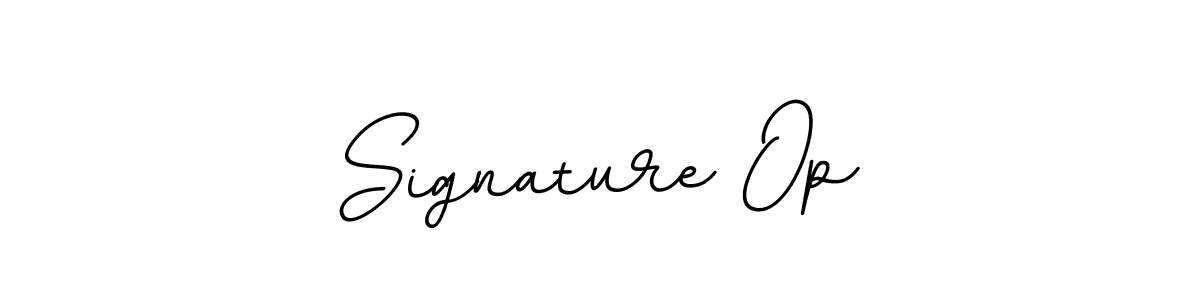 Create a beautiful signature design for name Signature Op. With this signature (BallpointsItalic-DORy9) fonts, you can make a handwritten signature for free. Signature Op signature style 11 images and pictures png