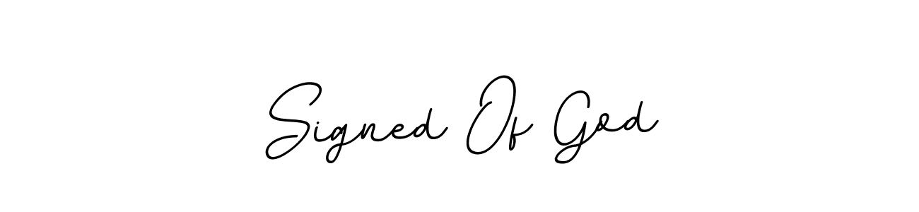 Also we have Signed Of God name is the best signature style. Create professional handwritten signature collection using BallpointsItalic-DORy9 autograph style. Signed Of God signature style 11 images and pictures png