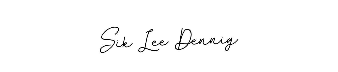 Similarly BallpointsItalic-DORy9 is the best handwritten signature design. Signature creator online .You can use it as an online autograph creator for name Sik Lee Dennig. Sik Lee Dennig signature style 11 images and pictures png