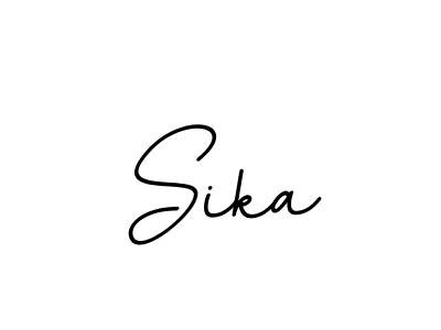 You should practise on your own different ways (BallpointsItalic-DORy9) to write your name (Sika) in signature. don't let someone else do it for you. Sika signature style 11 images and pictures png