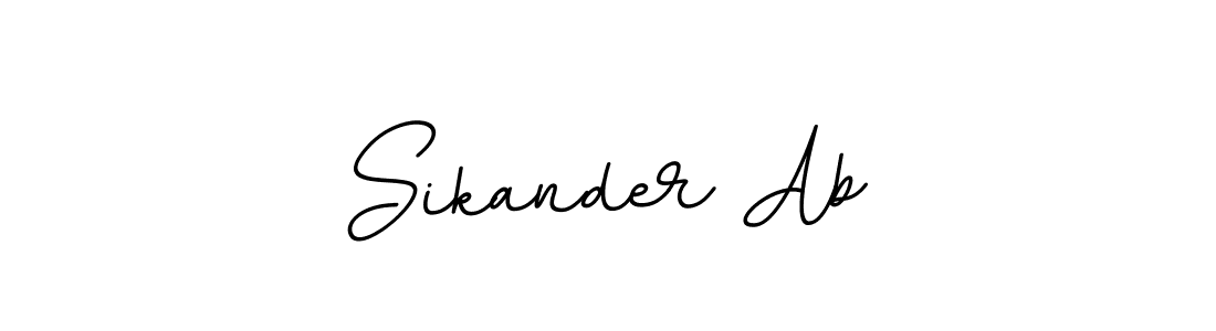 You can use this online signature creator to create a handwritten signature for the name Sikander Ab. This is the best online autograph maker. Sikander Ab signature style 11 images and pictures png