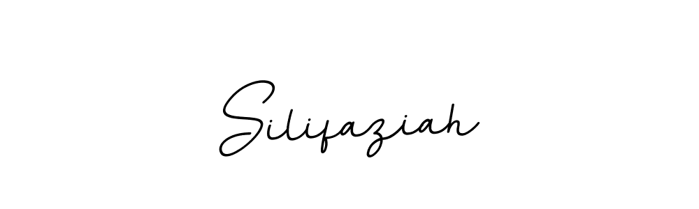 It looks lik you need a new signature style for name Silifaziah. Design unique handwritten (BallpointsItalic-DORy9) signature with our free signature maker in just a few clicks. Silifaziah signature style 11 images and pictures png