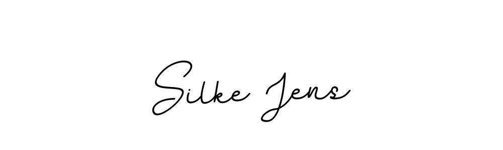 Create a beautiful signature design for name Silke Jens. With this signature (BallpointsItalic-DORy9) fonts, you can make a handwritten signature for free. Silke Jens signature style 11 images and pictures png