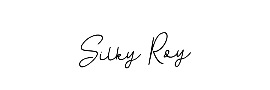 Make a beautiful signature design for name Silky Roy. Use this online signature maker to create a handwritten signature for free. Silky Roy signature style 11 images and pictures png