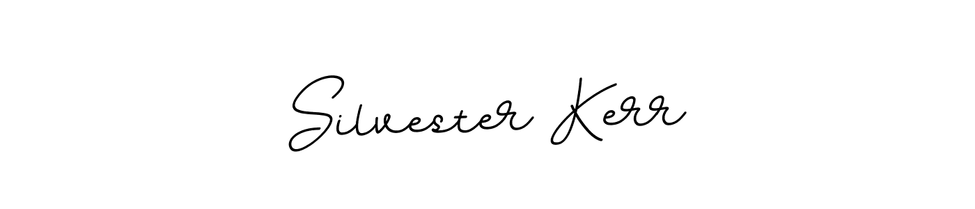 How to make Silvester Kerr name signature. Use BallpointsItalic-DORy9 style for creating short signs online. This is the latest handwritten sign. Silvester Kerr signature style 11 images and pictures png