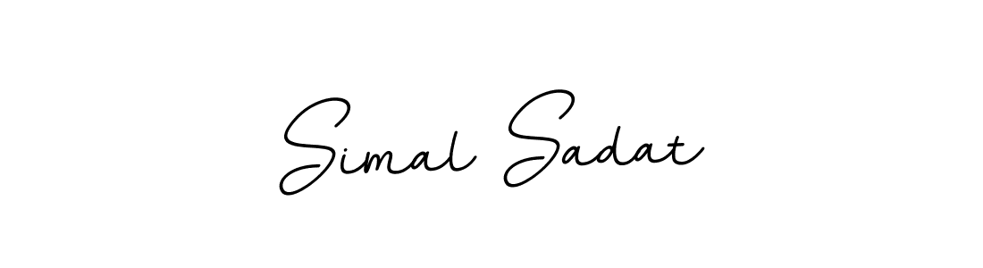 Similarly BallpointsItalic-DORy9 is the best handwritten signature design. Signature creator online .You can use it as an online autograph creator for name Simal Sadat. Simal Sadat signature style 11 images and pictures png