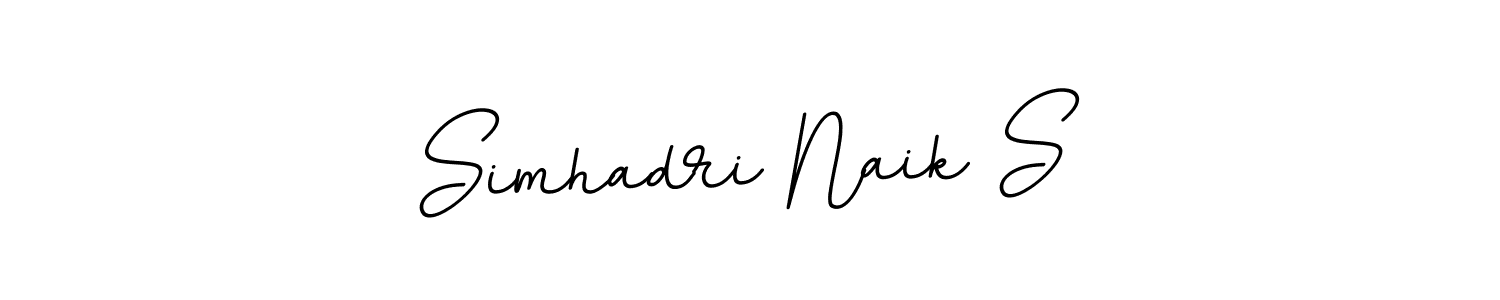 It looks lik you need a new signature style for name Simhadri Naik S. Design unique handwritten (BallpointsItalic-DORy9) signature with our free signature maker in just a few clicks. Simhadri Naik S signature style 11 images and pictures png