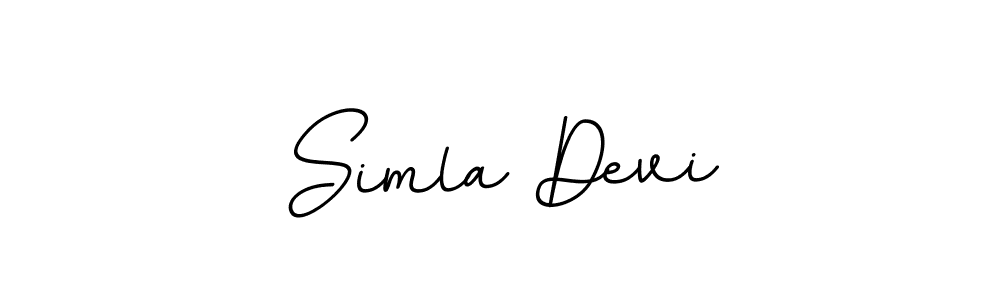 You should practise on your own different ways (BallpointsItalic-DORy9) to write your name (Simla Devi) in signature. don't let someone else do it for you. Simla Devi signature style 11 images and pictures png