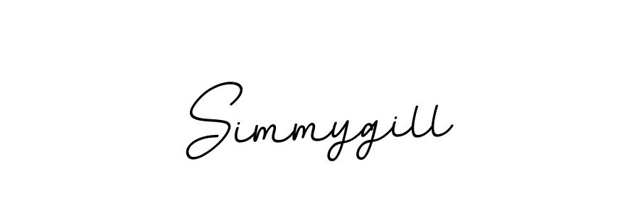 It looks lik you need a new signature style for name Simmygill. Design unique handwritten (BallpointsItalic-DORy9) signature with our free signature maker in just a few clicks. Simmygill signature style 11 images and pictures png