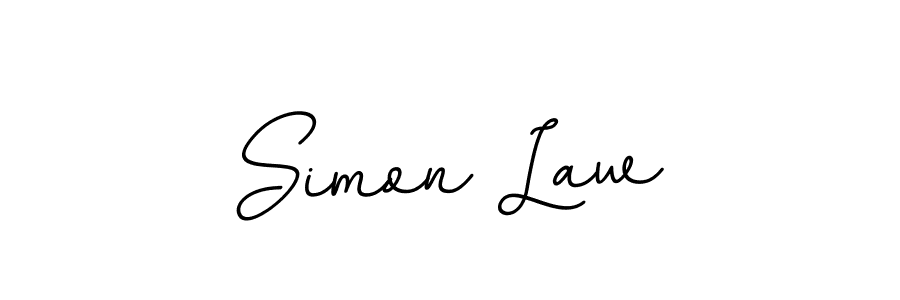 Similarly BallpointsItalic-DORy9 is the best handwritten signature design. Signature creator online .You can use it as an online autograph creator for name Simon Law. Simon Law signature style 11 images and pictures png