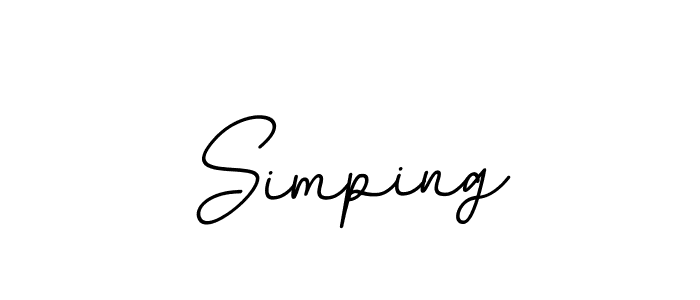 Once you've used our free online signature maker to create your best signature BallpointsItalic-DORy9 style, it's time to enjoy all of the benefits that Simping name signing documents. Simping signature style 11 images and pictures png