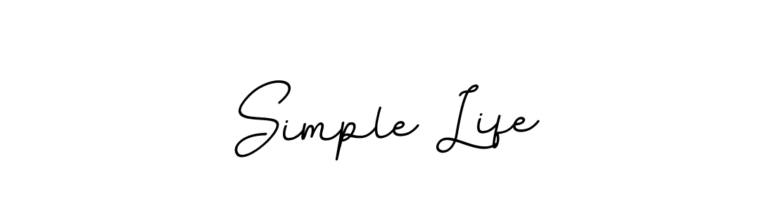 Once you've used our free online signature maker to create your best signature BallpointsItalic-DORy9 style, it's time to enjoy all of the benefits that Simple Life name signing documents. Simple Life signature style 11 images and pictures png