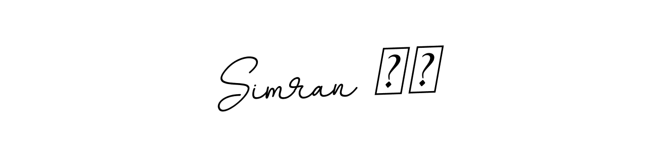Similarly BallpointsItalic-DORy9 is the best handwritten signature design. Signature creator online .You can use it as an online autograph creator for name Simran ❤️. Simran ❤️ signature style 11 images and pictures png