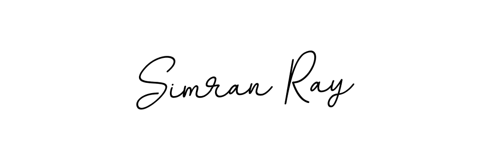 Design your own signature with our free online signature maker. With this signature software, you can create a handwritten (BallpointsItalic-DORy9) signature for name Simran Ray. Simran Ray signature style 11 images and pictures png