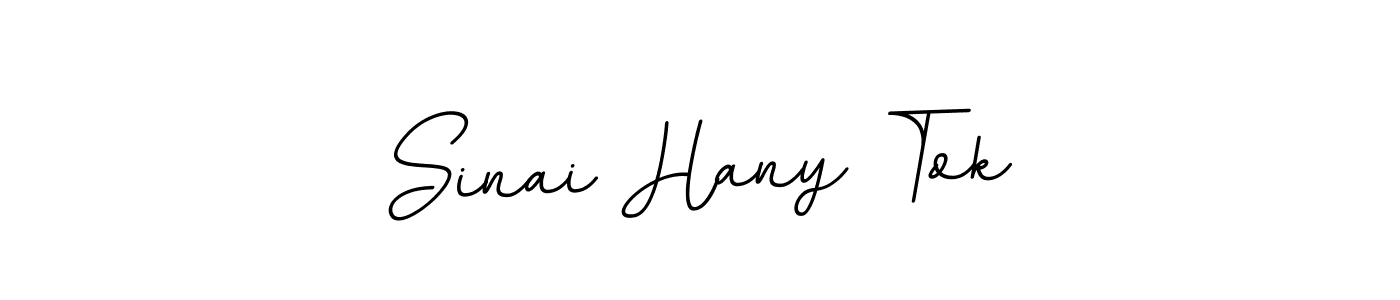 It looks lik you need a new signature style for name Sinai Hany Tok. Design unique handwritten (BallpointsItalic-DORy9) signature with our free signature maker in just a few clicks. Sinai Hany Tok signature style 11 images and pictures png