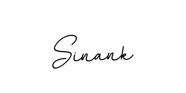 Make a beautiful signature design for name Sinank. With this signature (BallpointsItalic-DORy9) style, you can create a handwritten signature for free. Sinank signature style 11 images and pictures png