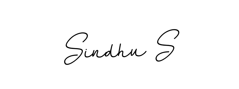 Use a signature maker to create a handwritten signature online. With this signature software, you can design (BallpointsItalic-DORy9) your own signature for name Sindhu S. Sindhu S signature style 11 images and pictures png
