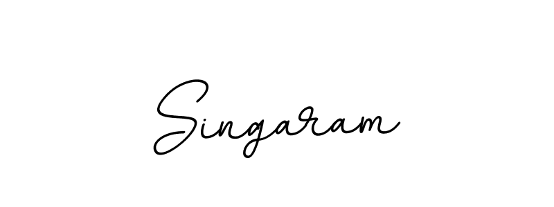 How to make Singaram signature? BallpointsItalic-DORy9 is a professional autograph style. Create handwritten signature for Singaram name. Singaram signature style 11 images and pictures png