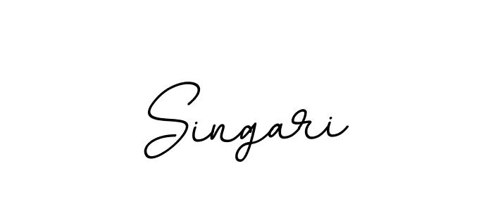 Create a beautiful signature design for name Singari. With this signature (BallpointsItalic-DORy9) fonts, you can make a handwritten signature for free. Singari signature style 11 images and pictures png