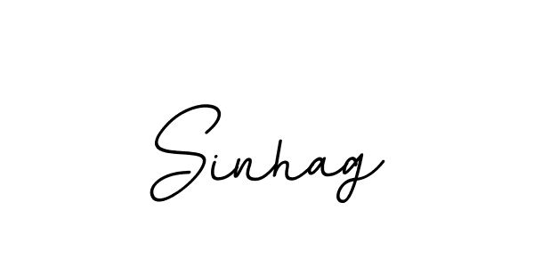 Create a beautiful signature design for name Sinhag. With this signature (BallpointsItalic-DORy9) fonts, you can make a handwritten signature for free. Sinhag signature style 11 images and pictures png