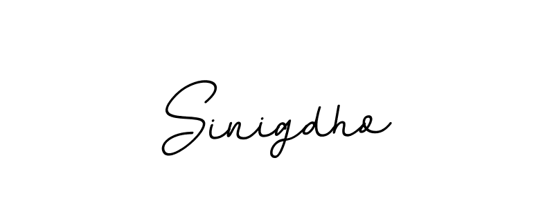 The best way (BallpointsItalic-DORy9) to make a short signature is to pick only two or three words in your name. The name Sinigdho include a total of six letters. For converting this name. Sinigdho signature style 11 images and pictures png