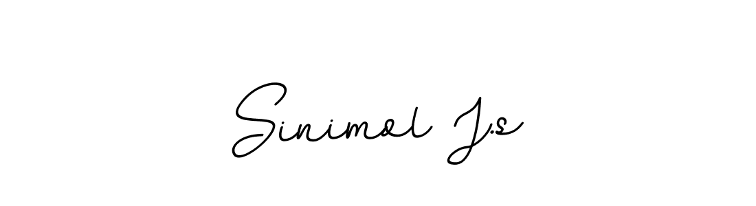 How to Draw Sinimol J.s signature style? BallpointsItalic-DORy9 is a latest design signature styles for name Sinimol J.s. Sinimol J.s signature style 11 images and pictures png