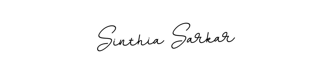 Sinthia Sarkar stylish signature style. Best Handwritten Sign (BallpointsItalic-DORy9) for my name. Handwritten Signature Collection Ideas for my name Sinthia Sarkar. Sinthia Sarkar signature style 11 images and pictures png