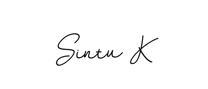 Make a beautiful signature design for name Sintu K. Use this online signature maker to create a handwritten signature for free. Sintu K signature style 11 images and pictures png